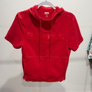 Red Battle Sports Hoodie for Men